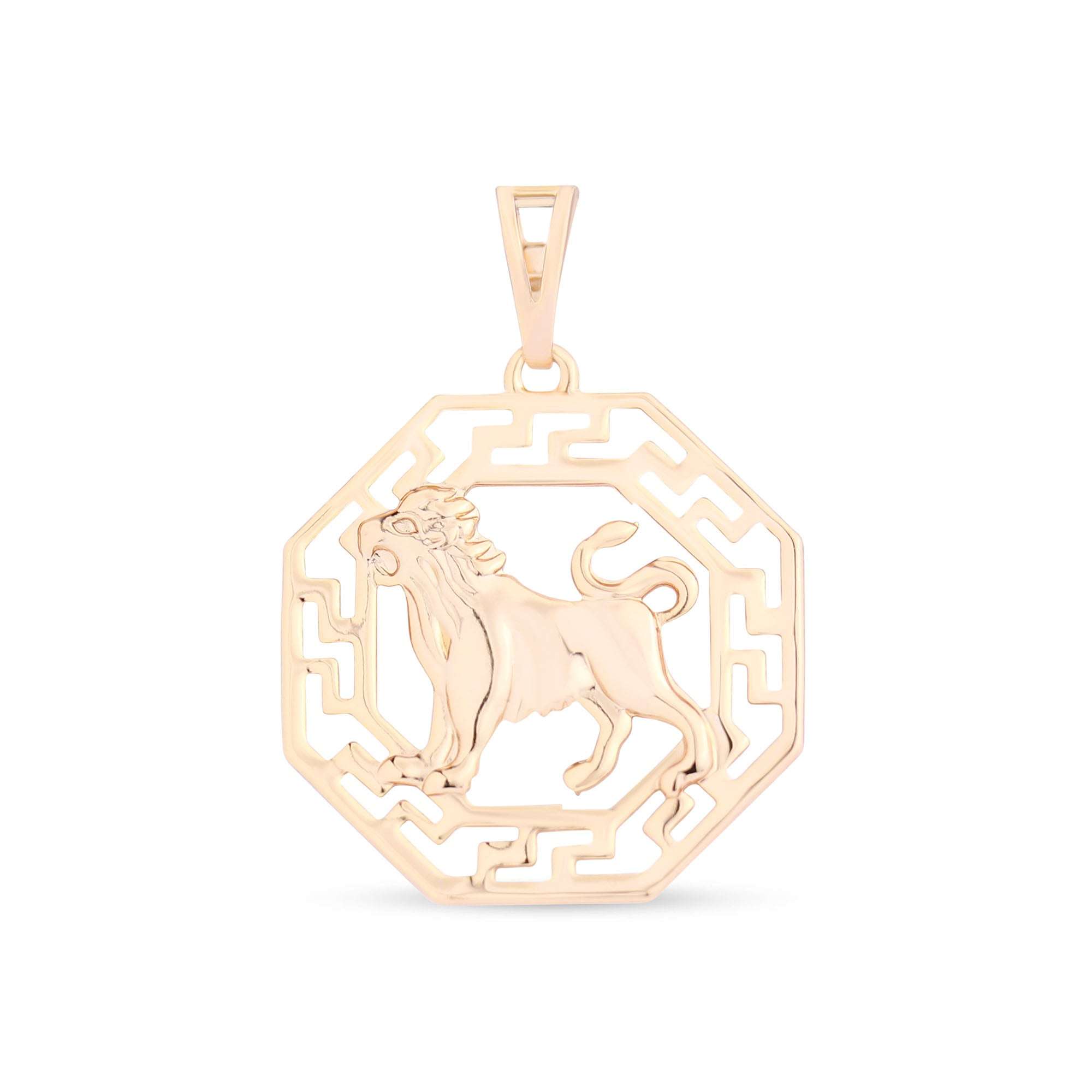 Kulons ar Lauvas zodiaka zīmi – grezna rotaslieta ar pārliecību