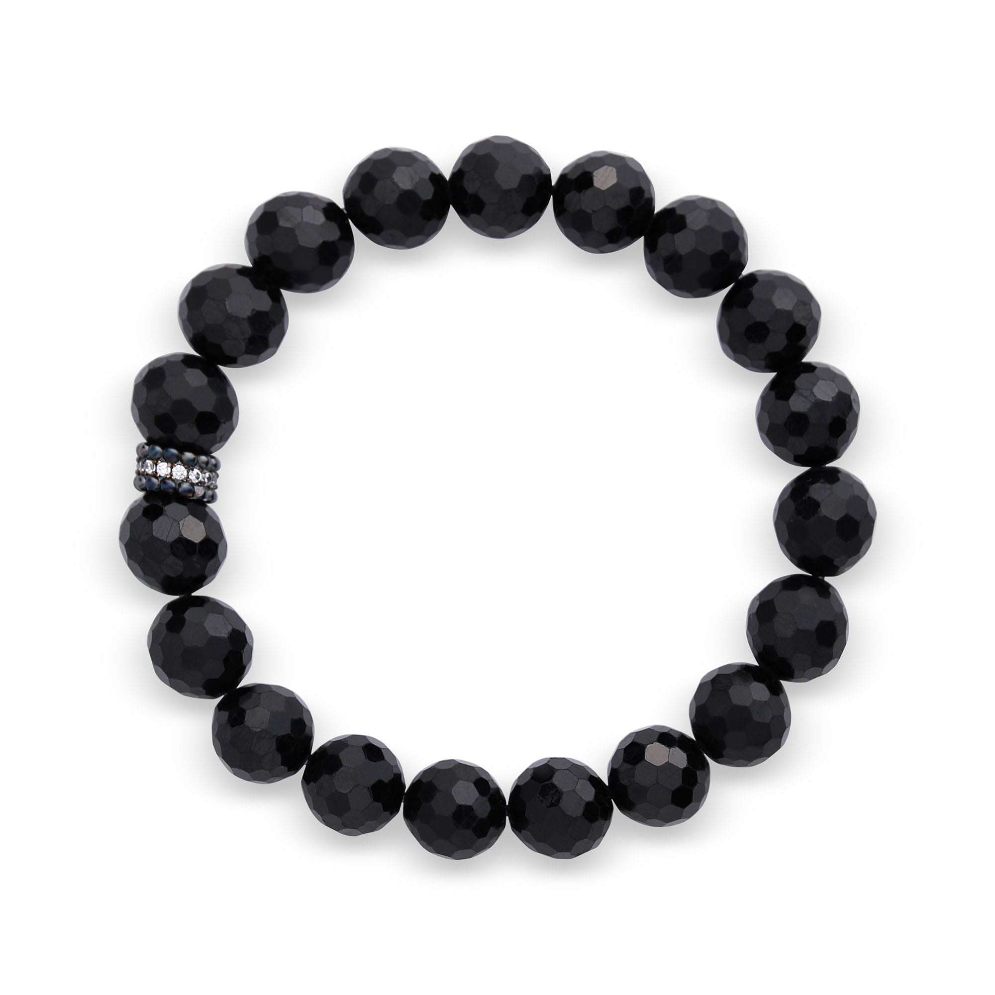 Rokassprādze no melnā spineļa