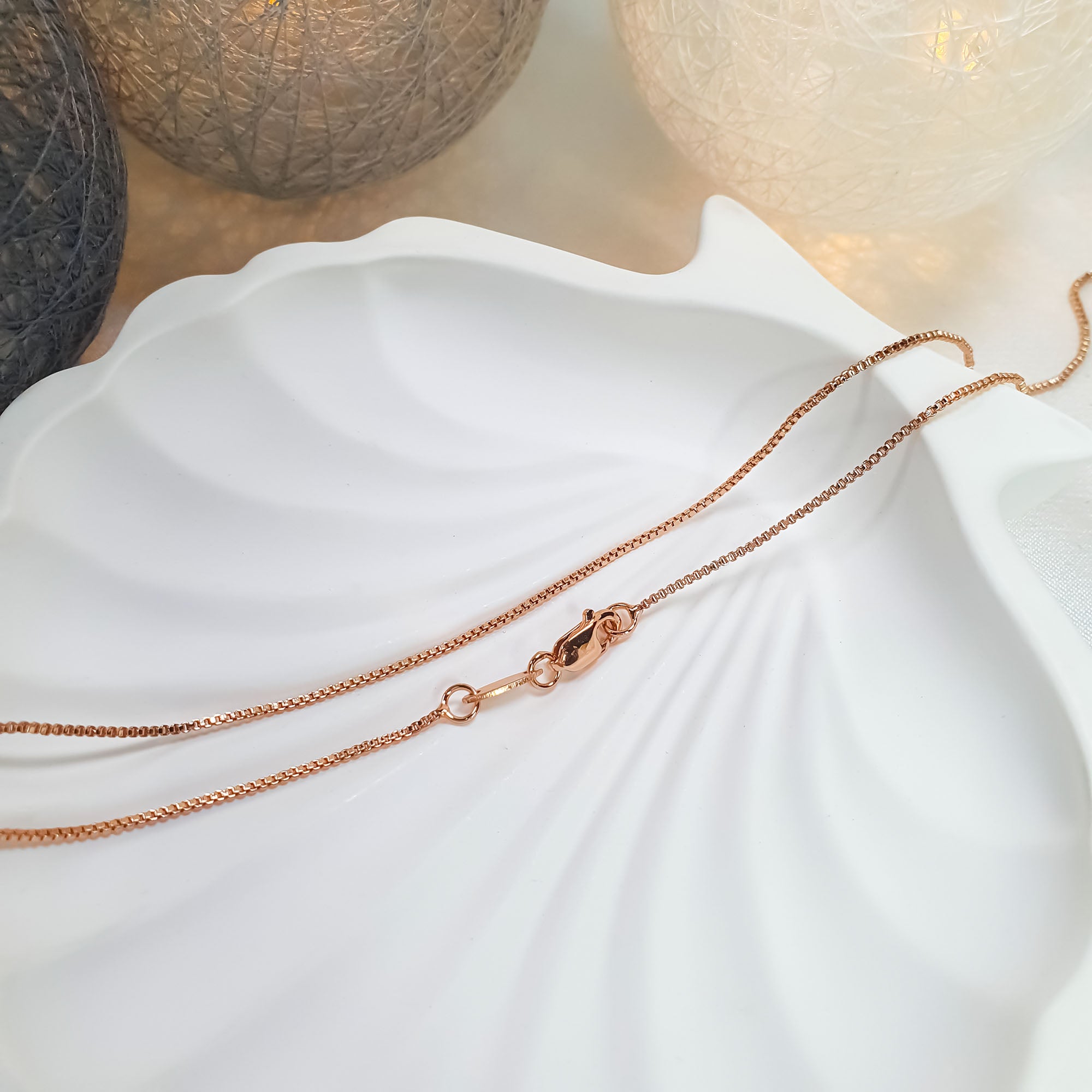 45 cm ķēdīte kuloniem ar ērto slēdzeni