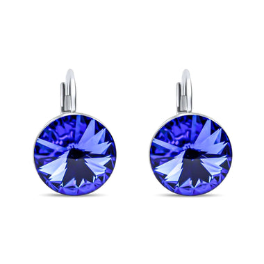 Серьги с кристаллами Swarovski