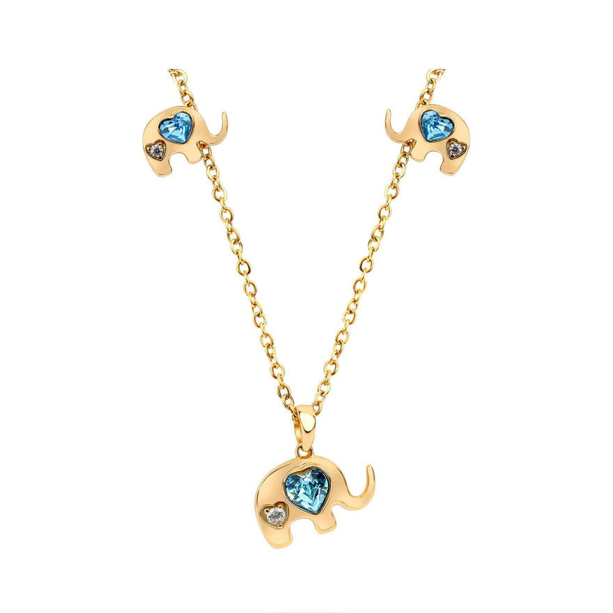 Комплект со слоником Swarovski