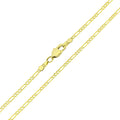 Figaro pinuma ķēdīte ar 14K zelta pārklājumu