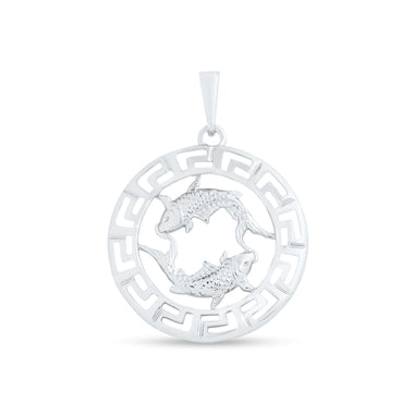 Platinuotas zodiako pakabukas