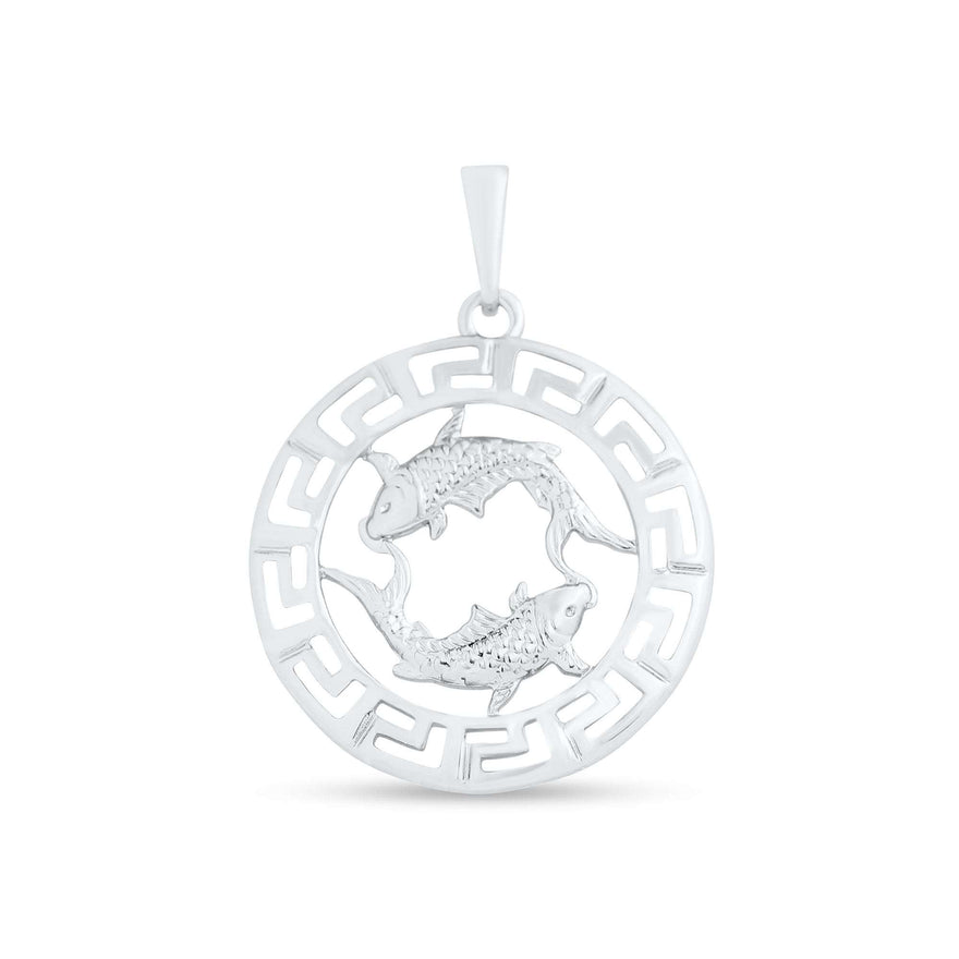Platinuotas zodiako pakabukas