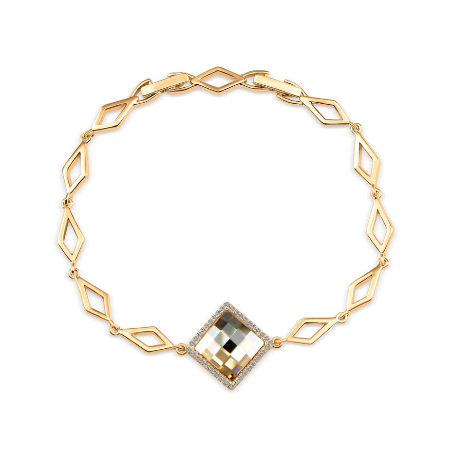 Geometrinė Swarovski apyrankė