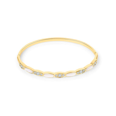 Жёсткий браслет 14k