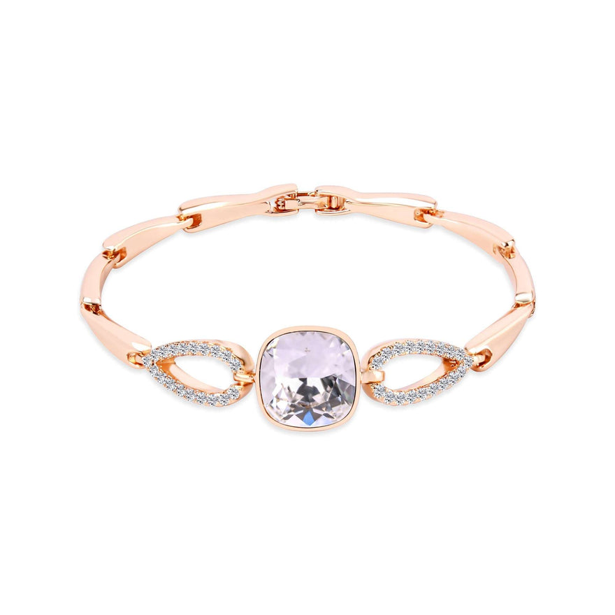Золотистый браслет Swarovski